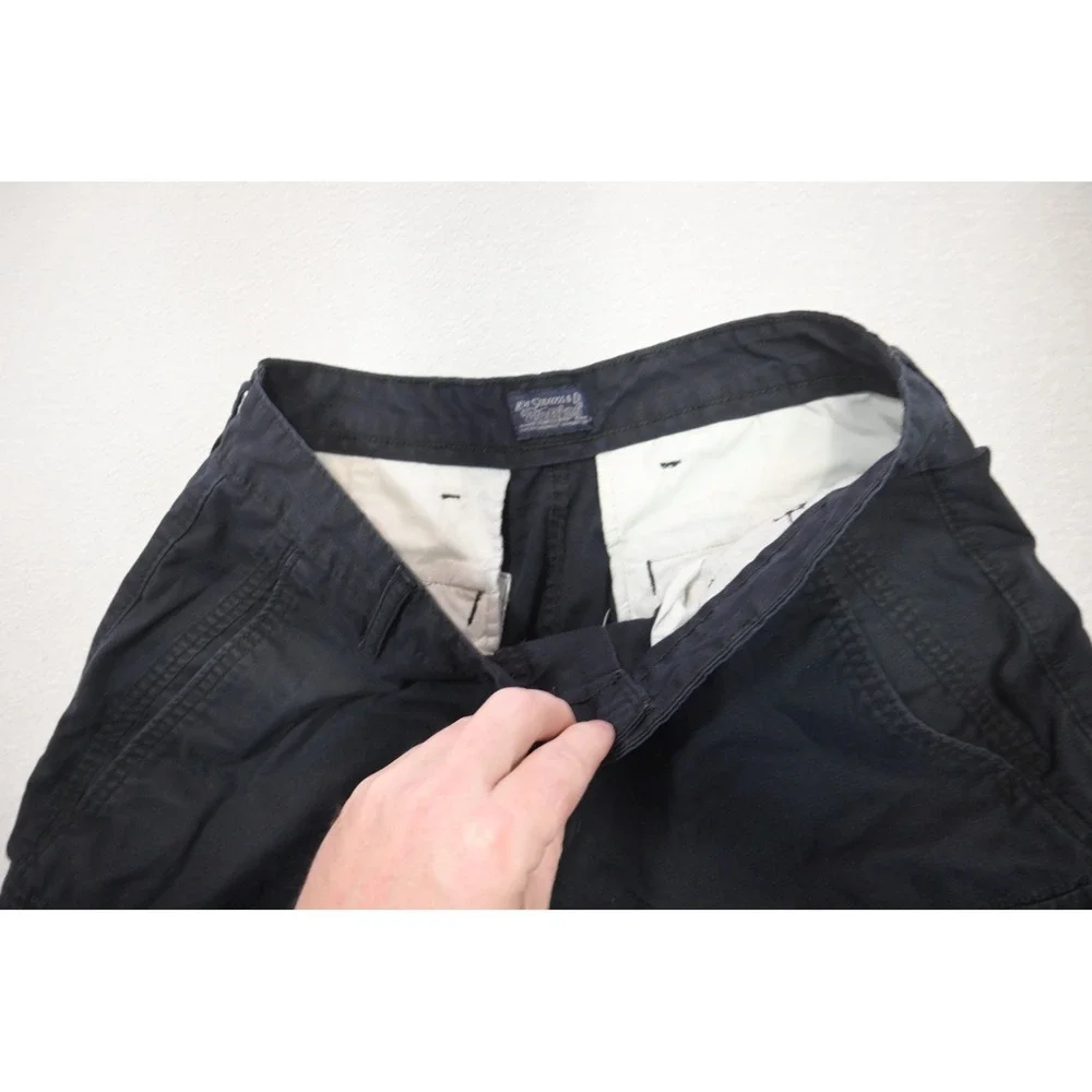 Levi Strauss & Co‎ Cargo Shorts Mens 31 Black Rugged Utility Pockets Excellent